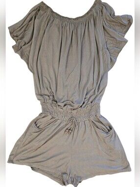 Lascana Romper in Olive Green Size 4 NWOT